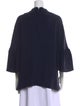 St. John Silk V-Neck Blouse