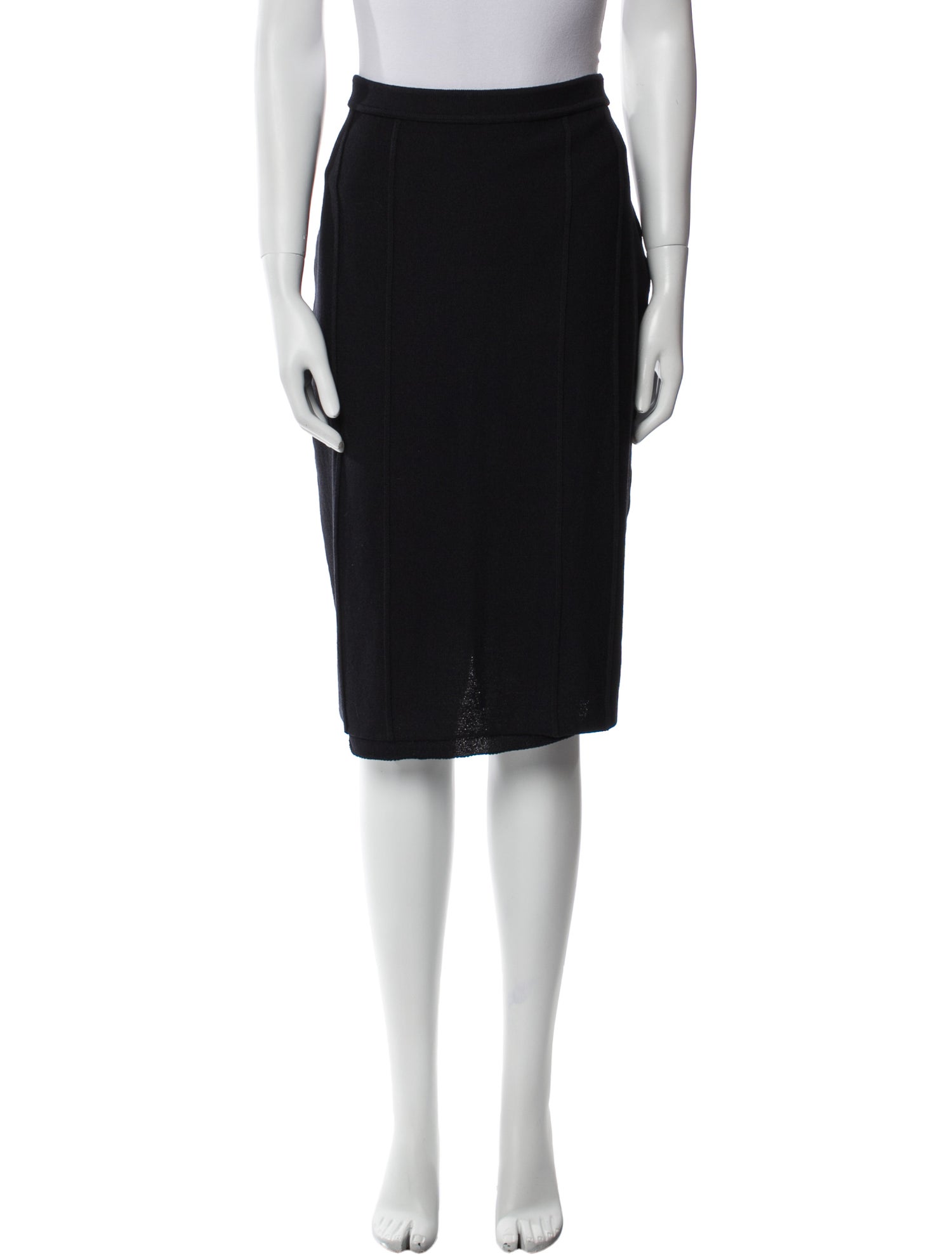 St. John Collection Wool Knee-Length Skirt