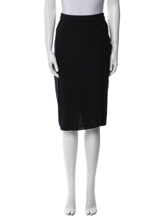 St. John Collection Wool Knee-Length Skirt
