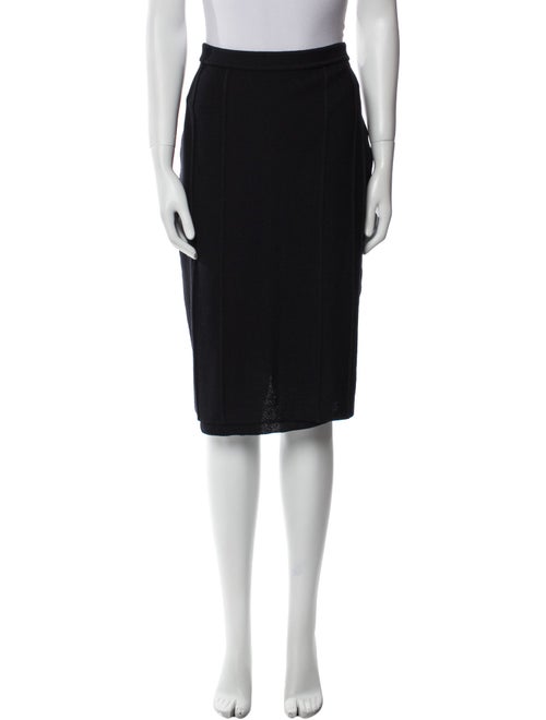 St. John Collection Wool Knee-Length Skirt