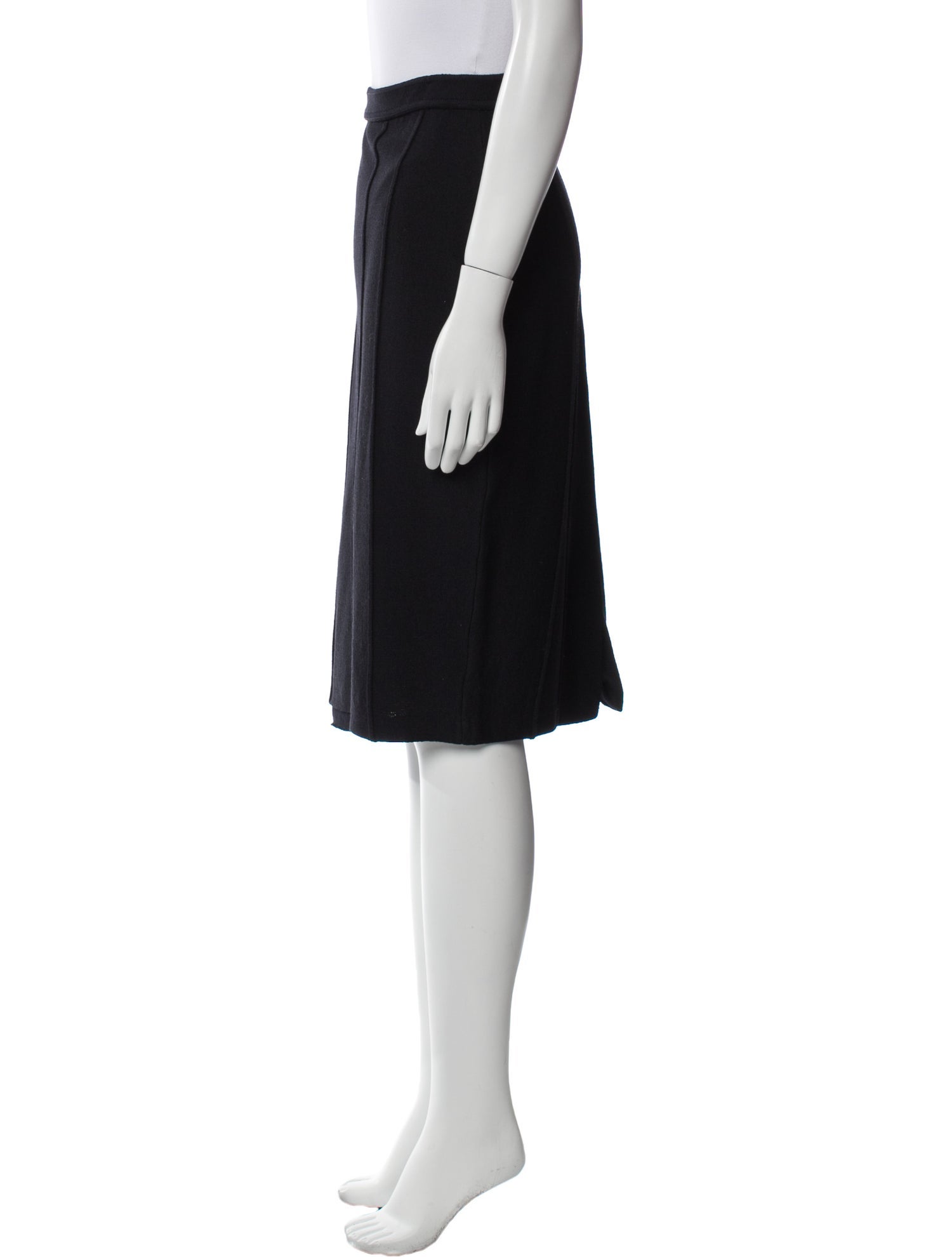 St. John Collection Wool Knee-Length Skirt
