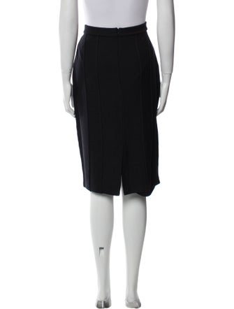 St. John Collection Wool Knee-Length Skirt