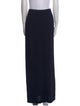 St. John Cutout Accent Long Skirt