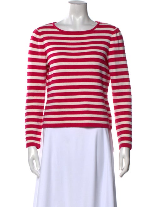 St. John Wool Striped Top