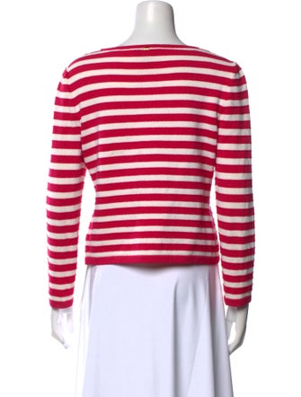 St. John Wool Striped Top