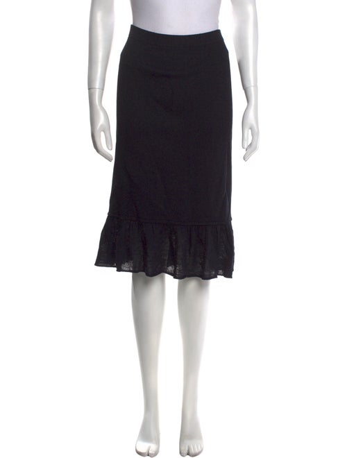 St. John Wool Knee-Length Skirt