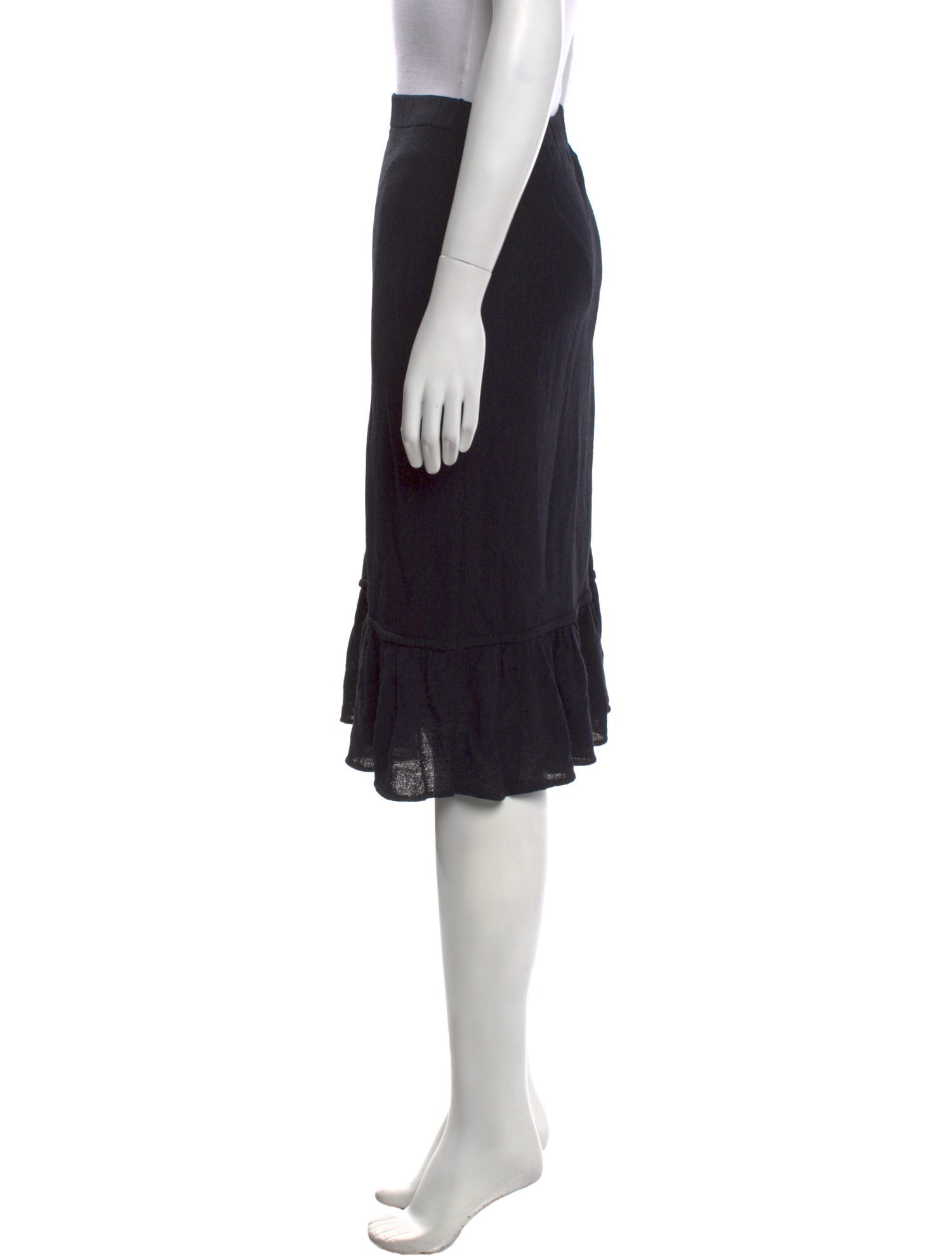 St. John Wool Knee-Length Skirt