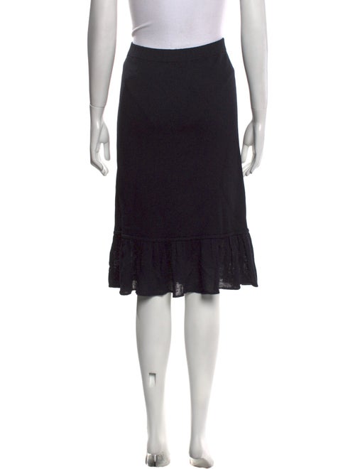 St. John Wool Knee-Length Skirt