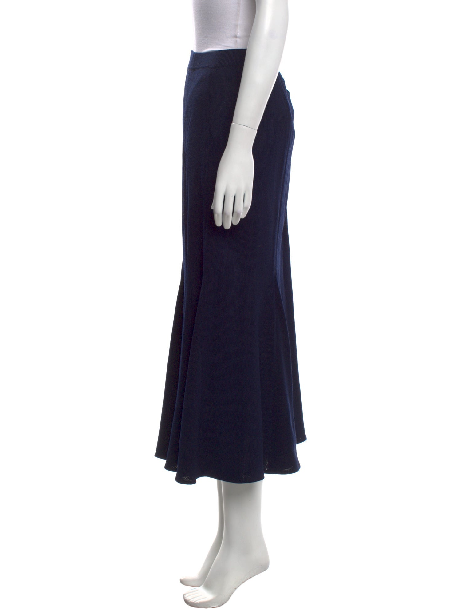 St. John Wool Knee-Length Skirt