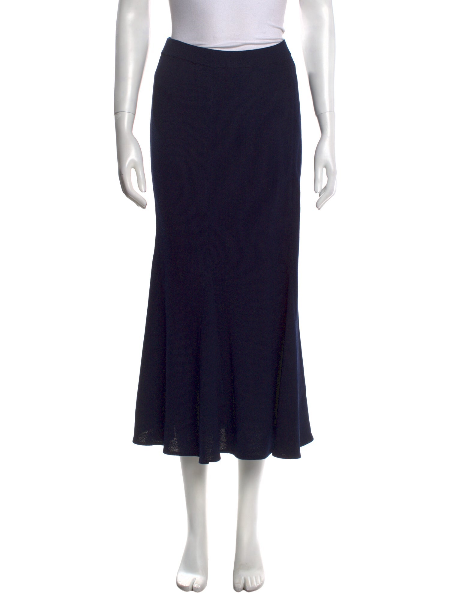 St. John Wool Knee-Length Skirt