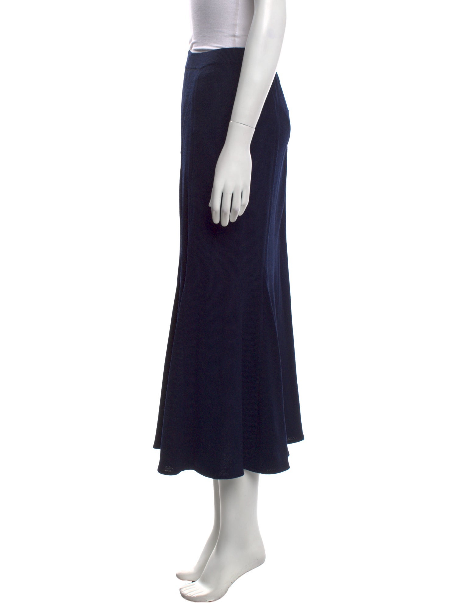 St. John Wool Knee-Length Skirt