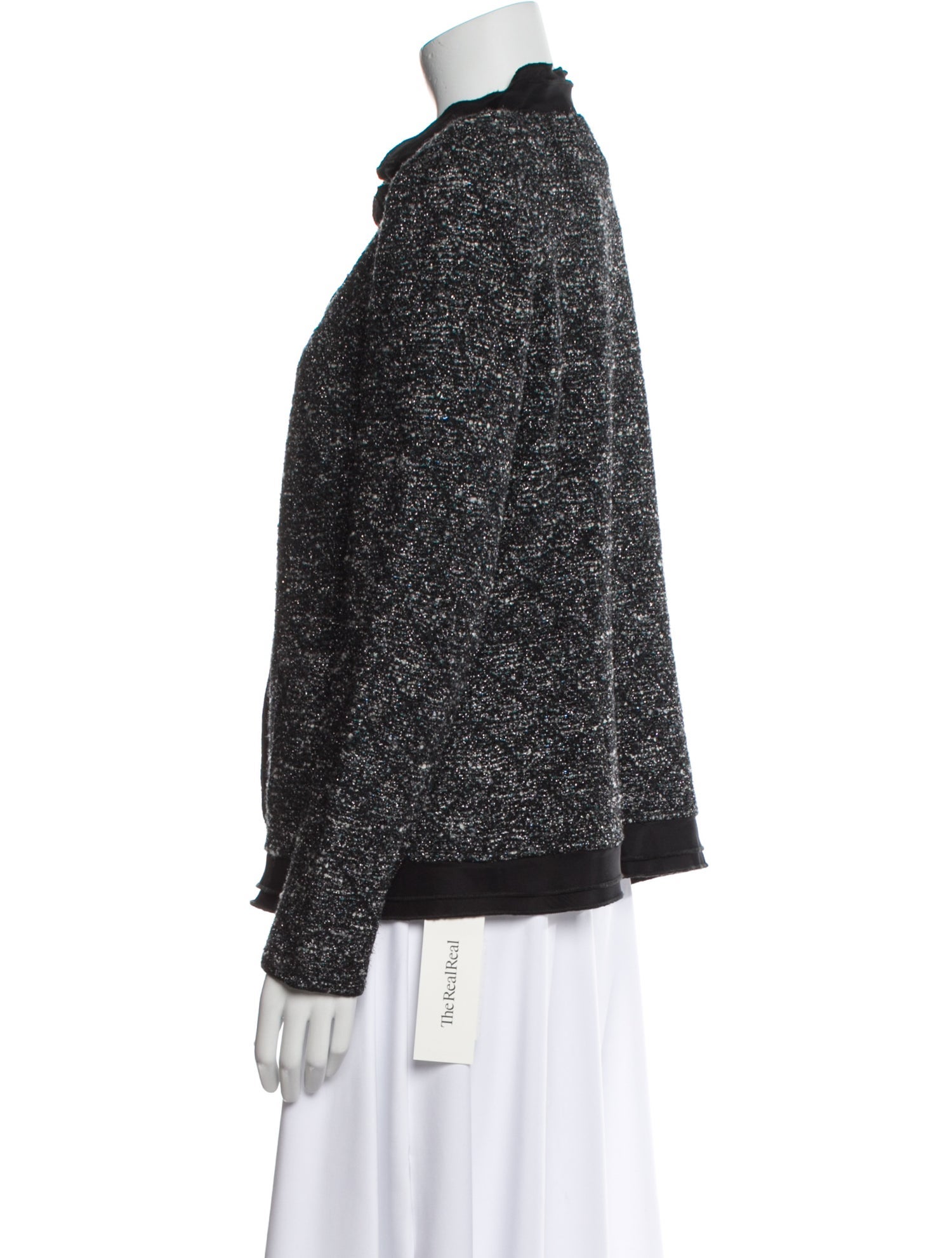 St. John Wool Printed Evening Jacket