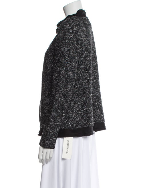 St. John Wool Printed Evening Jacket