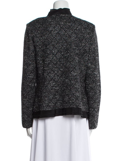 St. John Wool Printed Evening Jacket