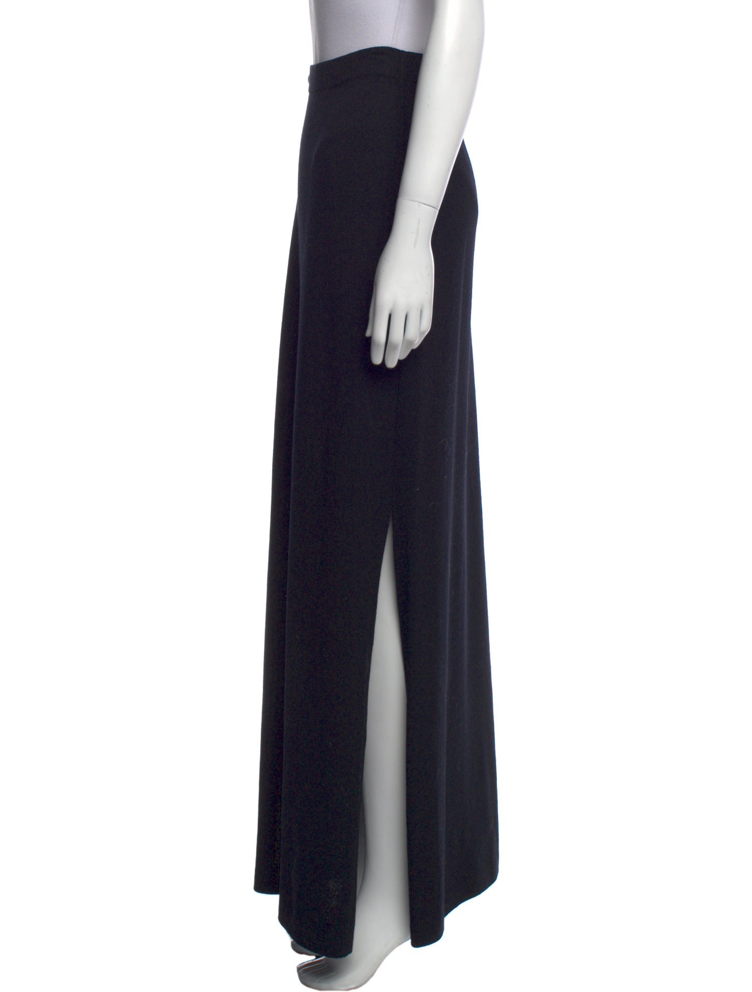 St. John Cutout Accent Long Skirt