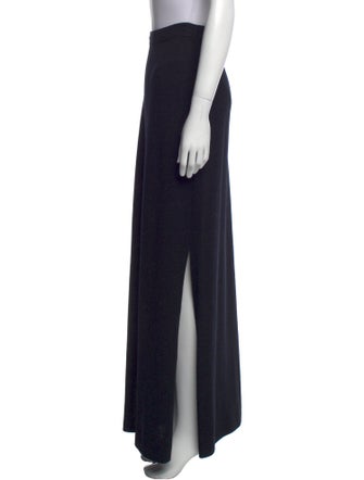 St. John Cutout Accent Long Skirt