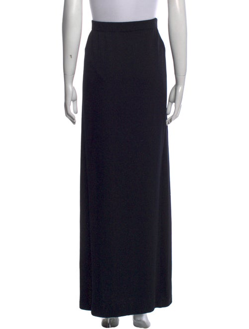 St. John Cutout Accent Long Skirt