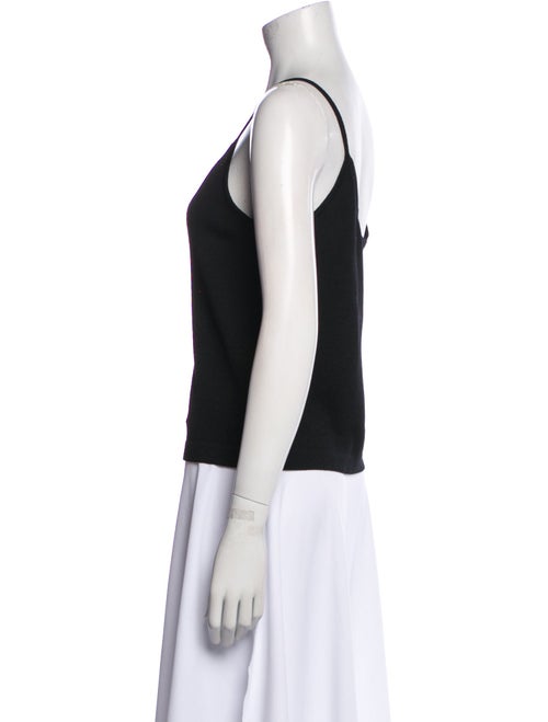 St. John V-Neck Sleeveless Top