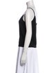 St. John V-Neck Sleeveless Top