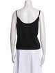St. John V-Neck Sleeveless Top