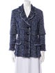 St. John Tweed Pattern Evening Jacket