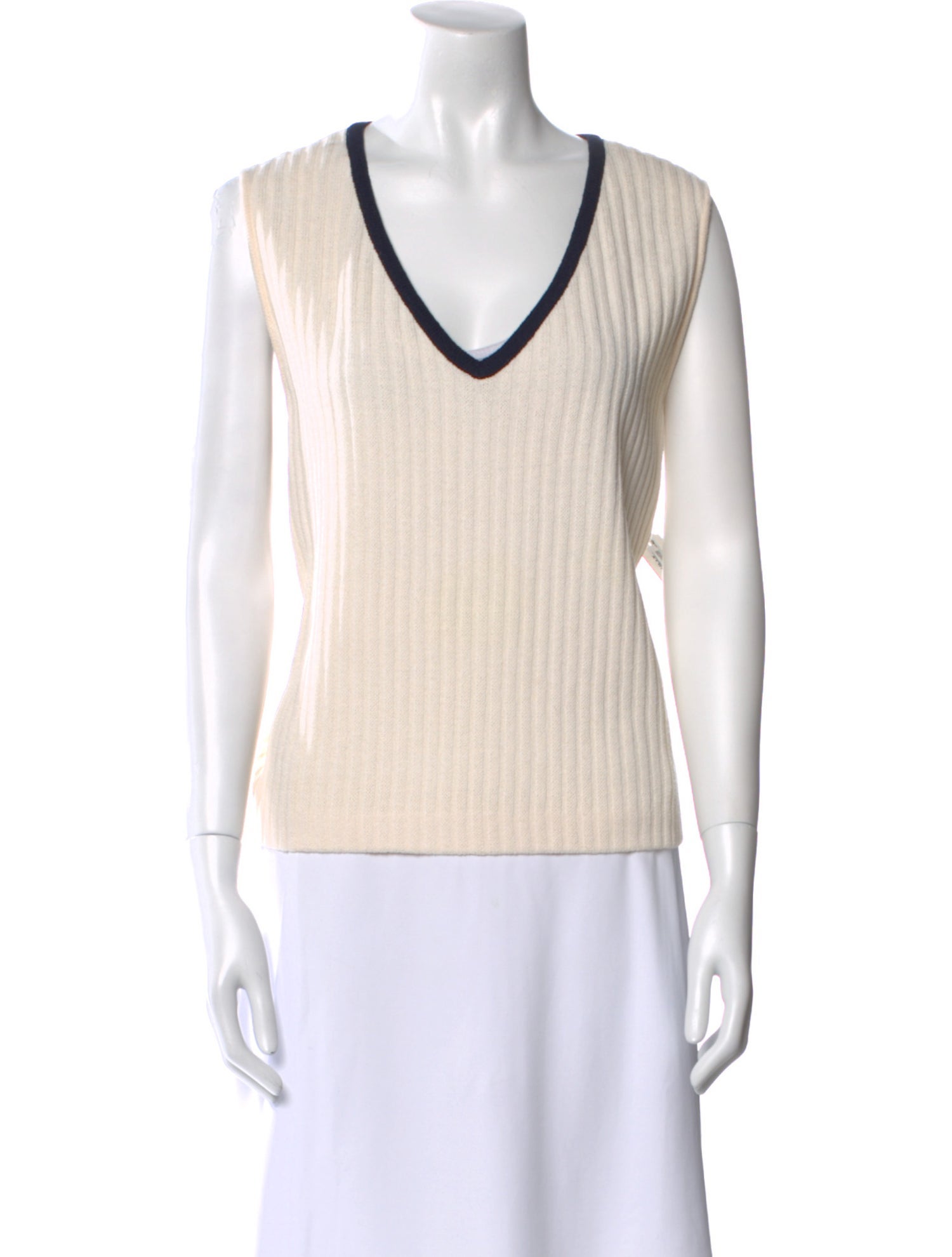 St. John Wool V-Neck Top w/ Tags