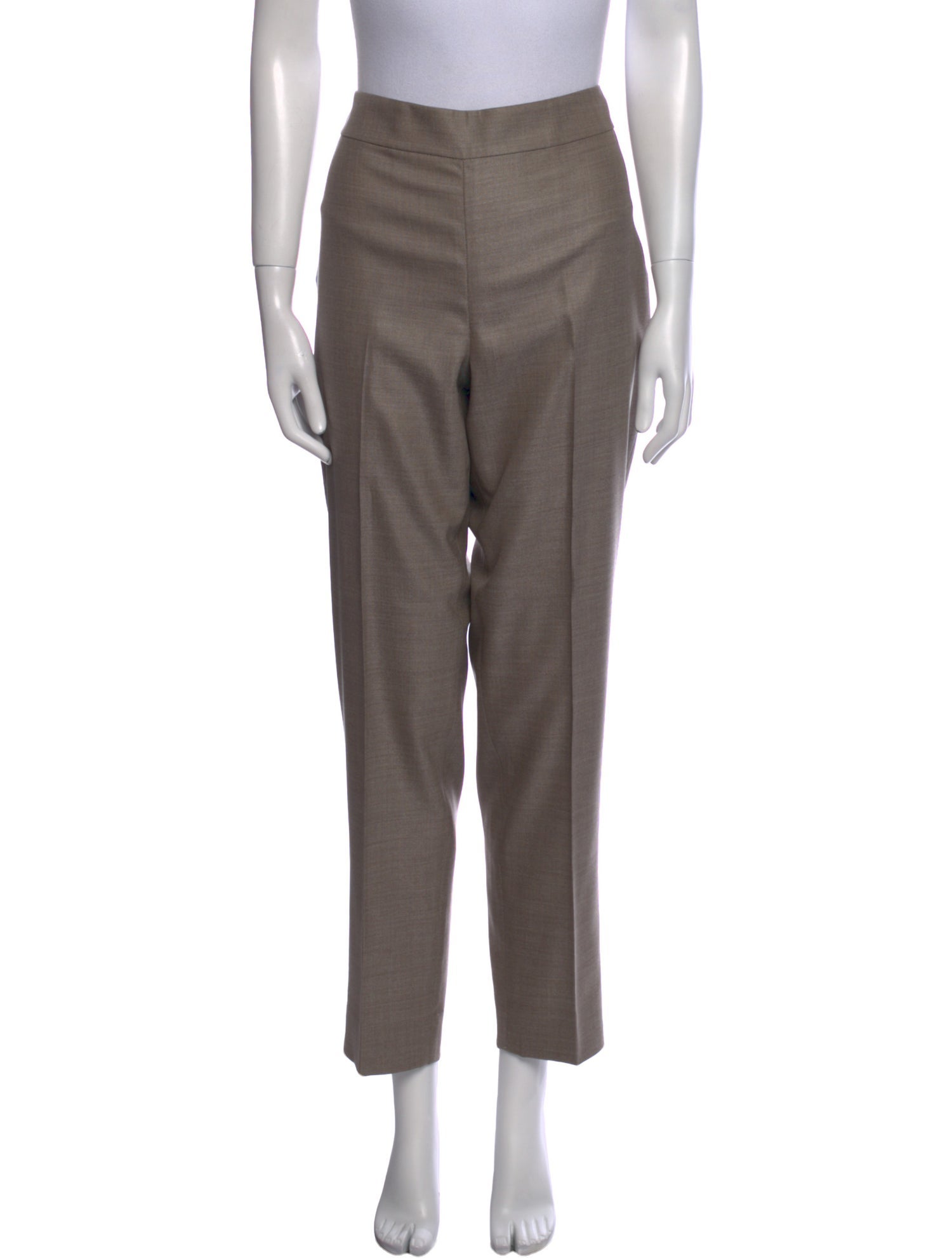 St. John Wool Straight Leg Pants
