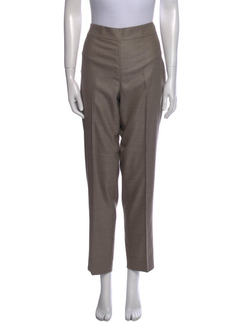 St. John Wool Straight Leg Pants