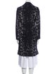 St. John Wool Animal Print Coat