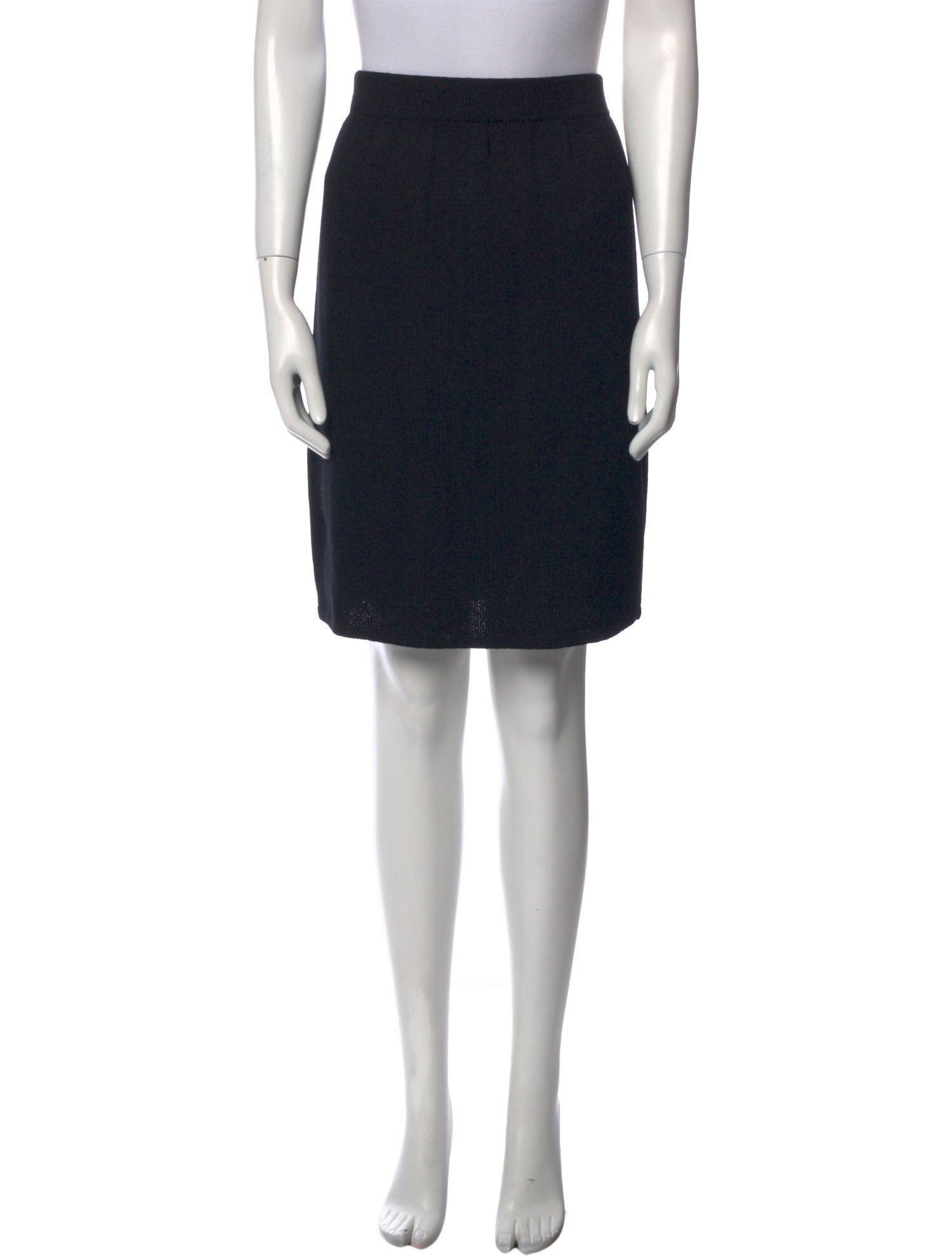 St. John Wool Knee-Length Skirt