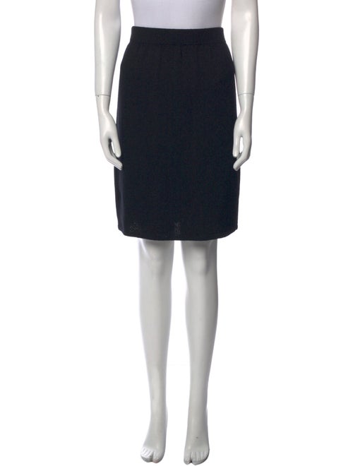 St. John Wool Knee-Length Skirt