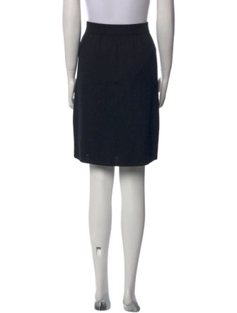St. John Wool Knee-Length Skirt