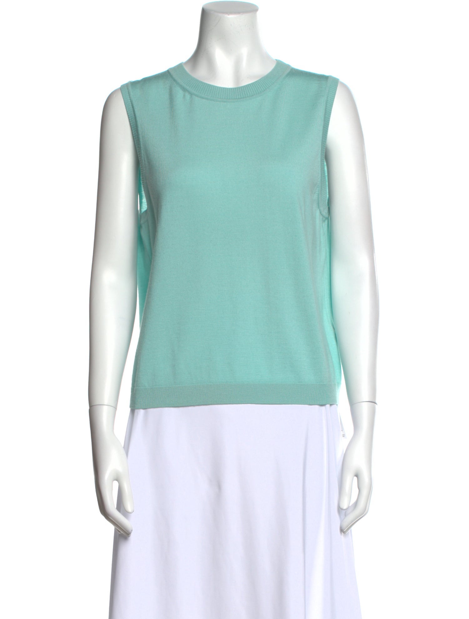 St. John Wool Crew Neck Top