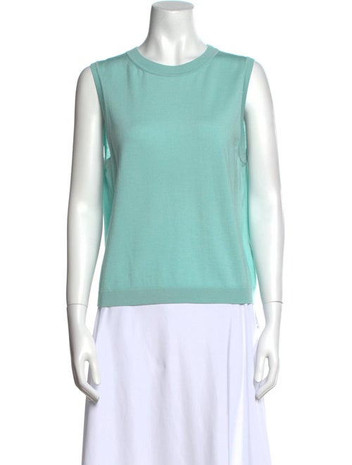 St. John Wool Crew Neck Top