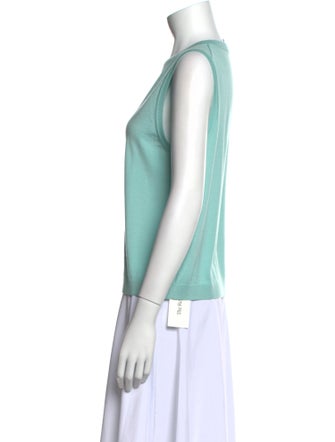 St. John Wool Crew Neck Top