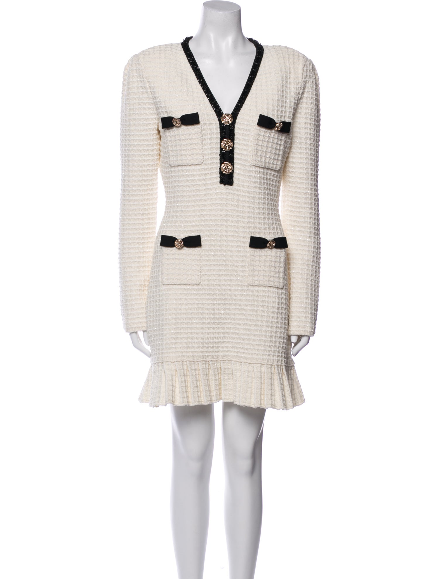 St. John Wool Striped Sweater