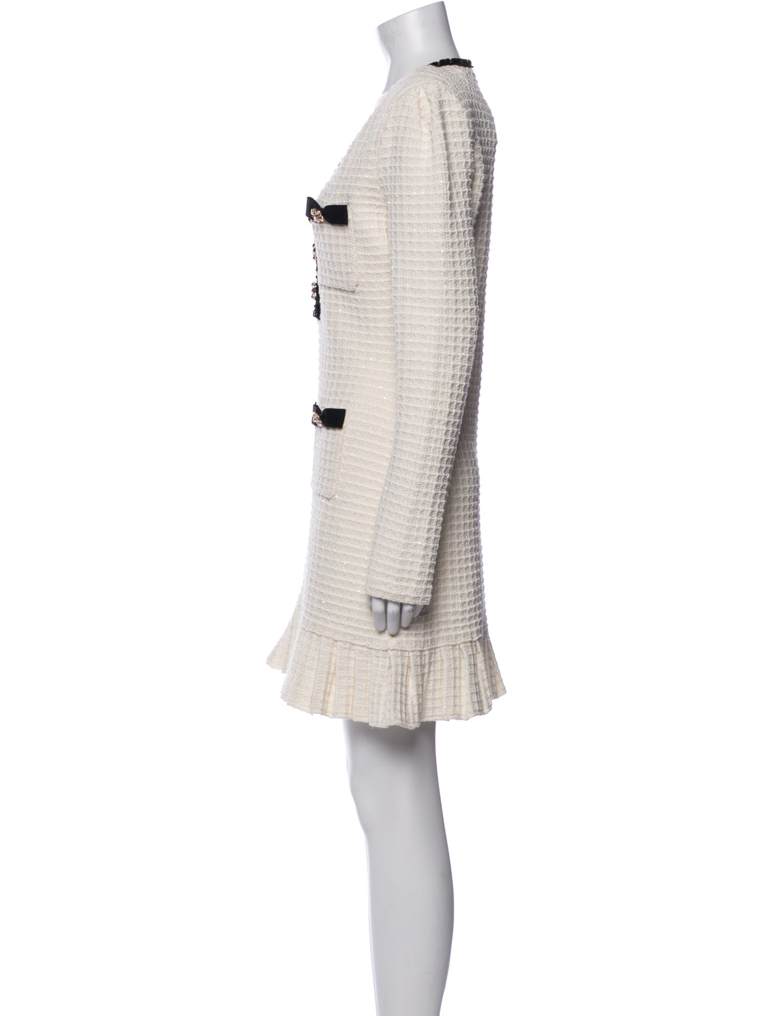 St. John Wool Striped Sweater