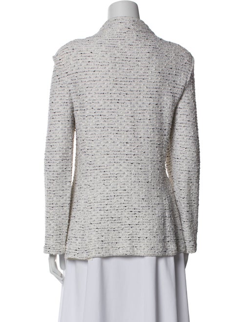 St. John Tweed Pattern Blazer