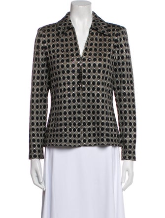St. John Evening Printed Blazer