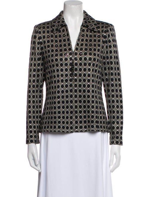 St. John Evening Printed Blazer