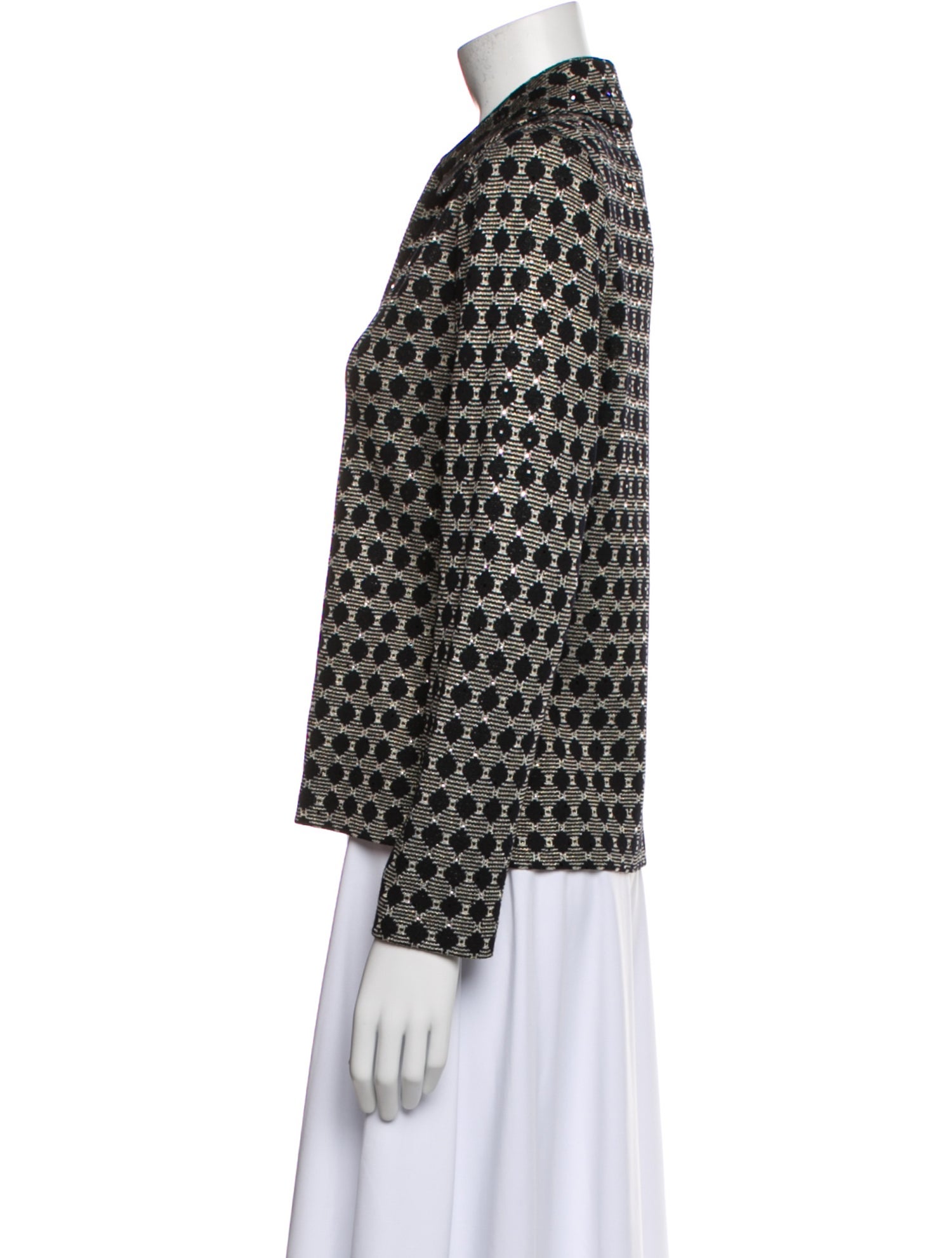 St. John Evening Printed Blazer