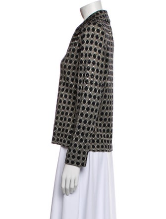 St. John Evening Printed Blazer