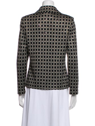 St. John Evening Printed Blazer