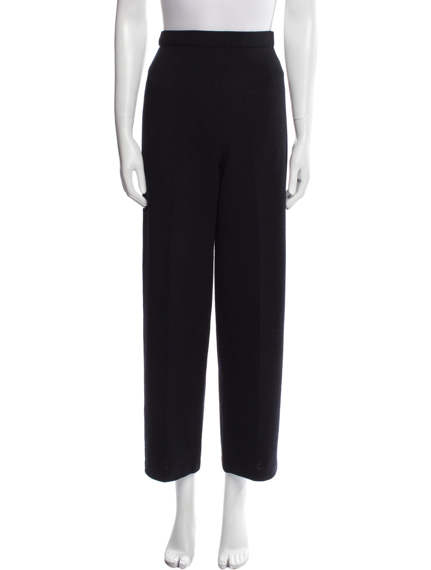 St. John Wool Wide Leg Pants