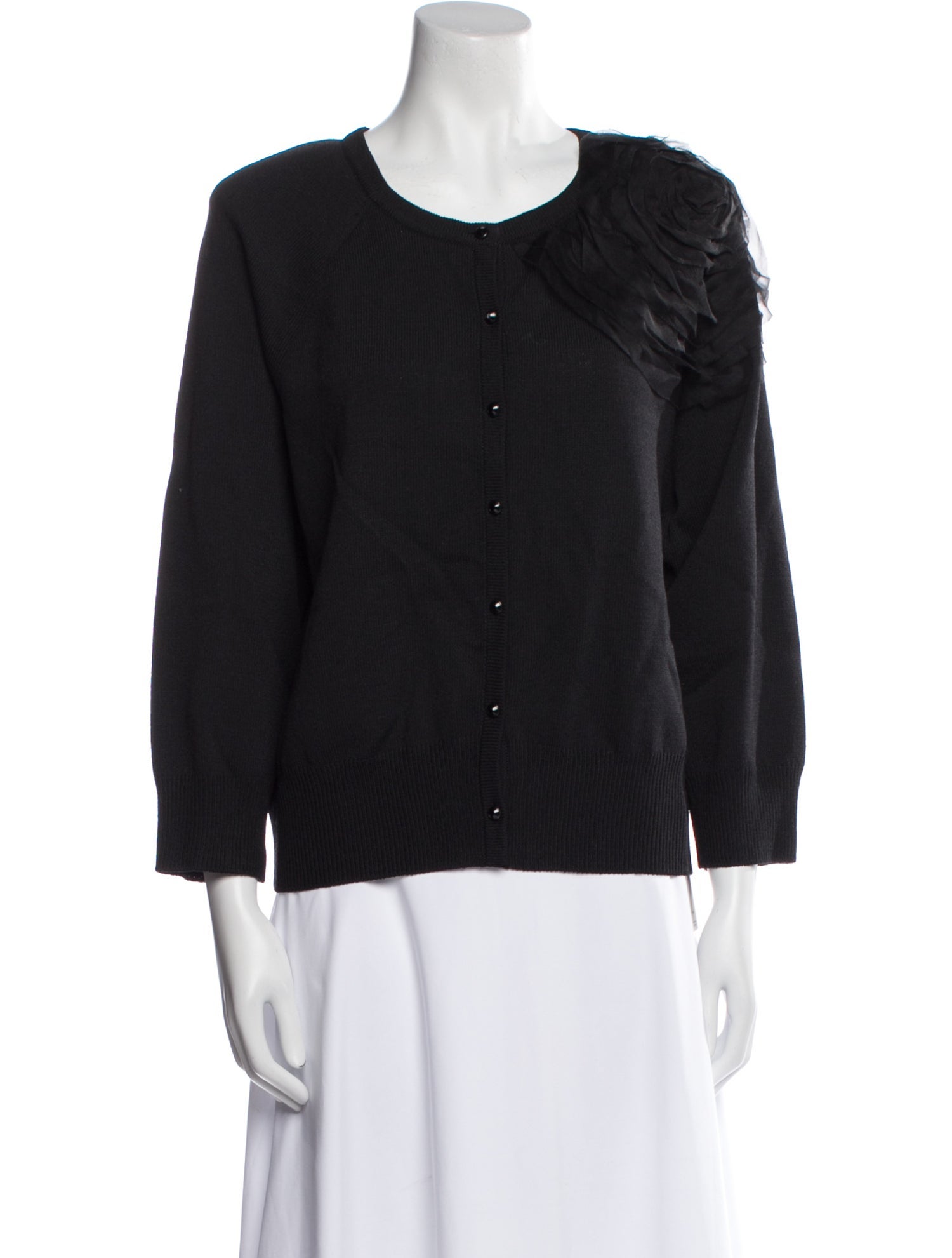 St. John Scoop Neck Sweater