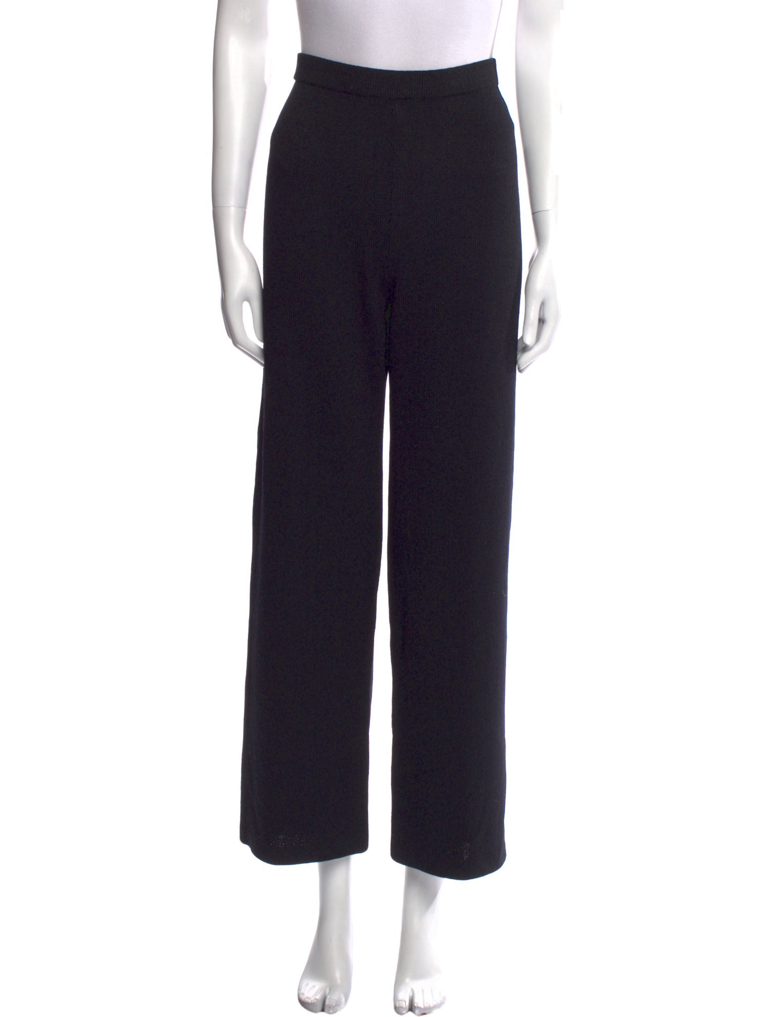 St. John Wool Wide Leg Pants