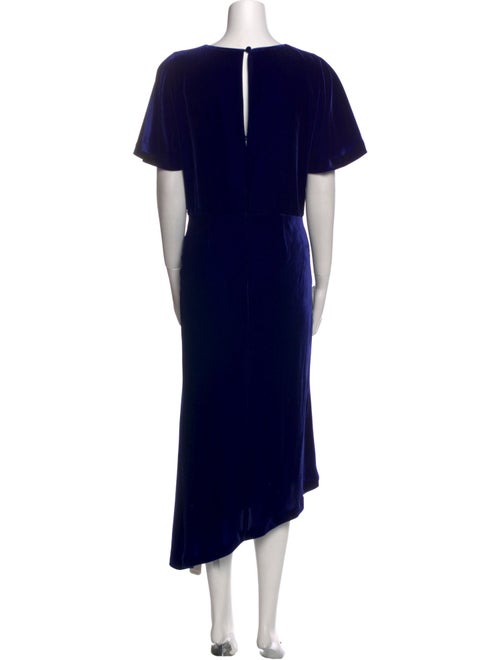St. John Crew Neck Long Dress