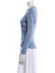 St. John V-Neck Long Sleeve Top