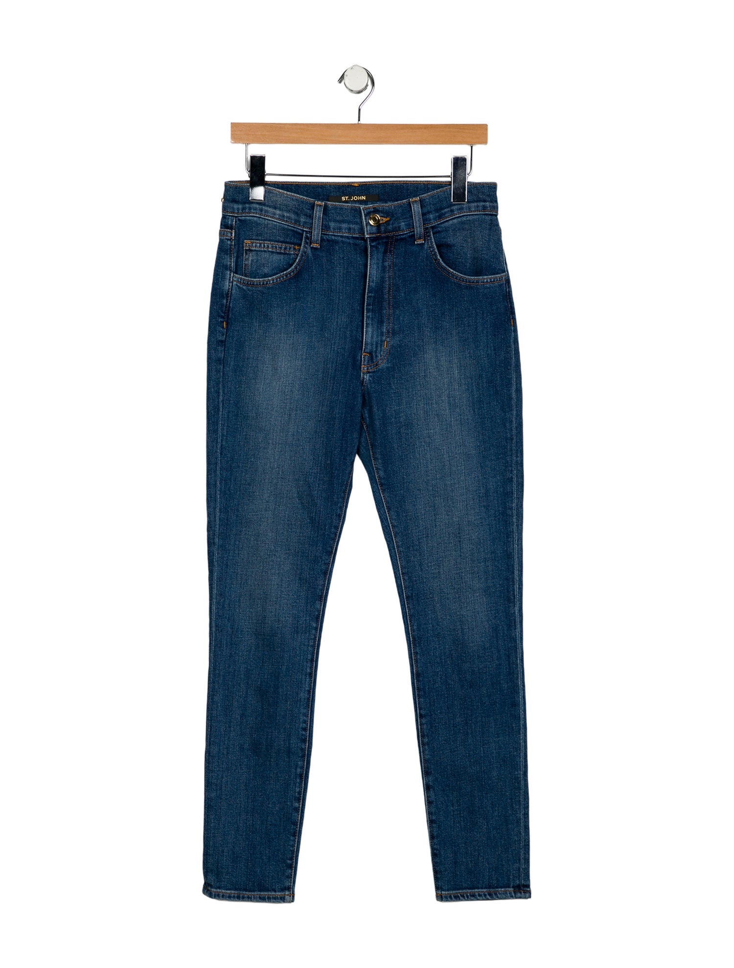 St. John High-Rise Skinny Leg Jeans