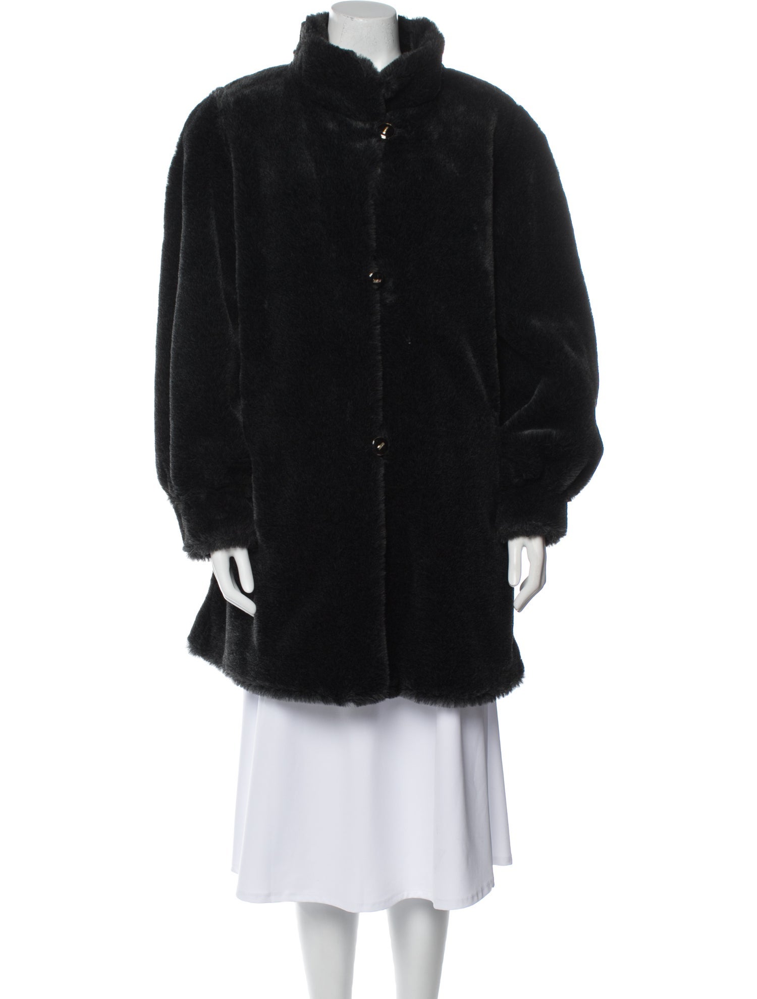 St. John Faux Fur Coat